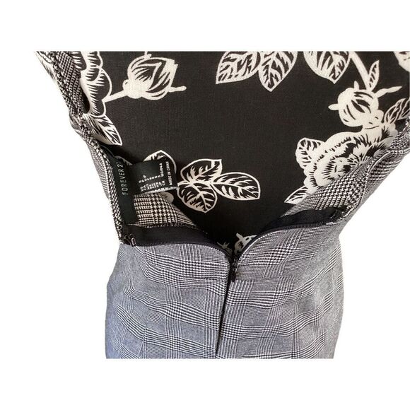 Forever 21 Plaid Dress Formal Career Workwear Occupational - Picture 7 of 10